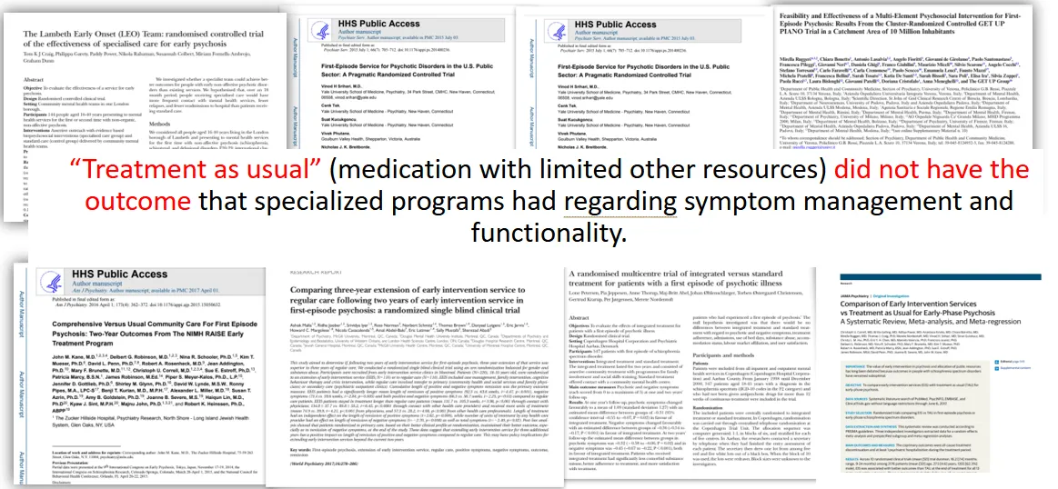Why look at FEP patients differently